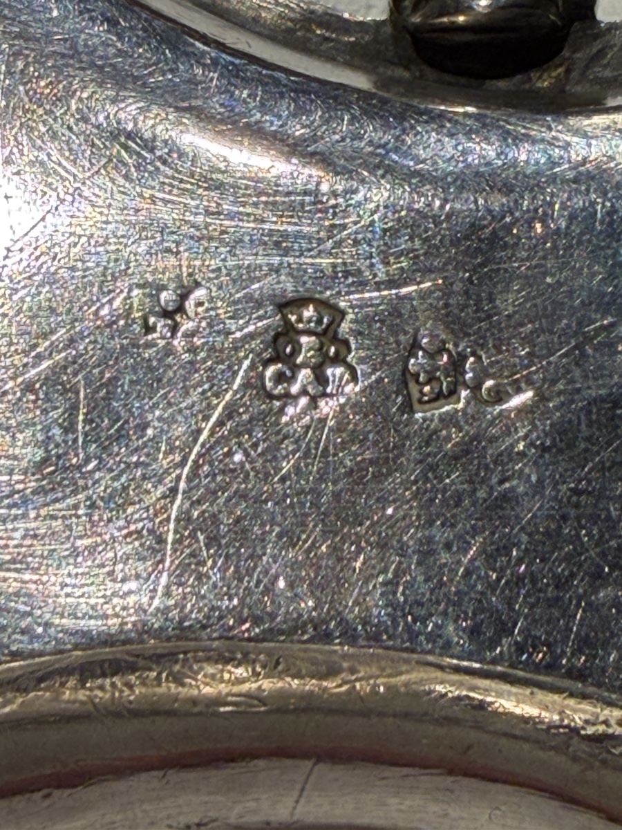 Toulouse 1714, Barthelemy Capdeville , Pair Of Snuffers With Their Original  Tray, Silver-photo-4