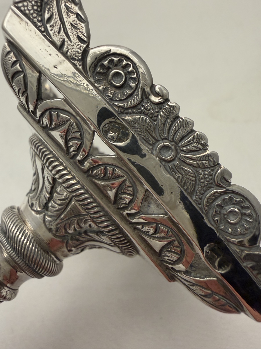 Porte-cure-dents en argent , 1840-1860, Lisbonne , Paliteiro -photo-4