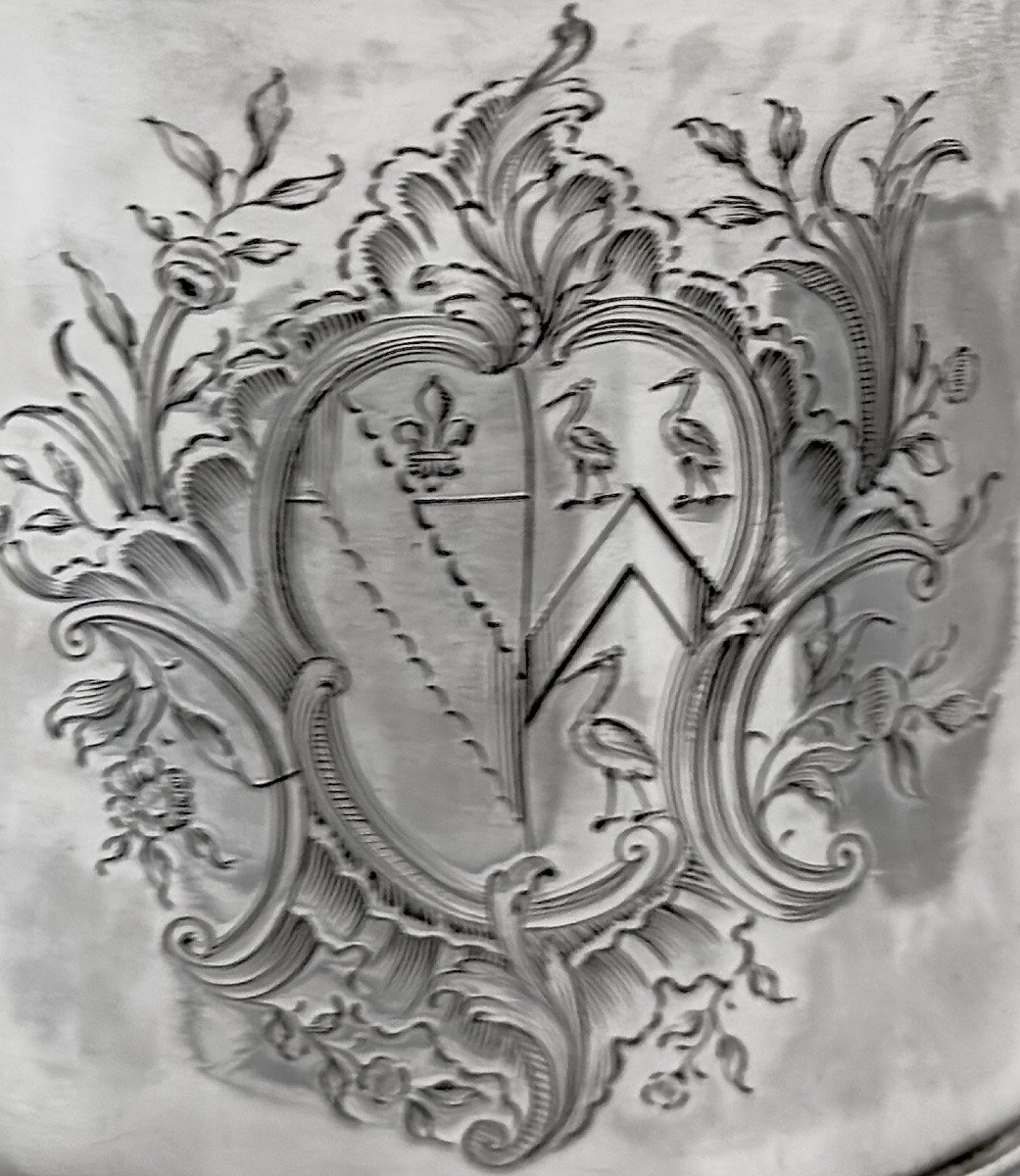 London 1750, Georgian Tankard , Sterling Silver , Richard Gurney And Thomas Cook , Leeke Family-photo-3