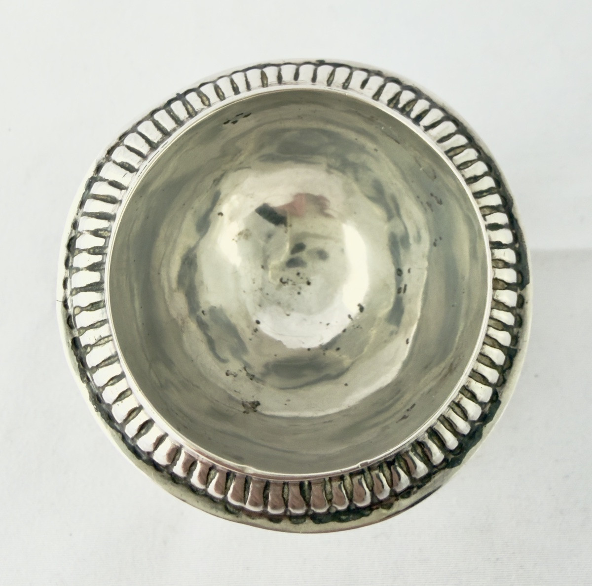 Saltcellar, 1700-1730, Sterling Silver, Former Southern Netherlands Trencher Salt -photo-5