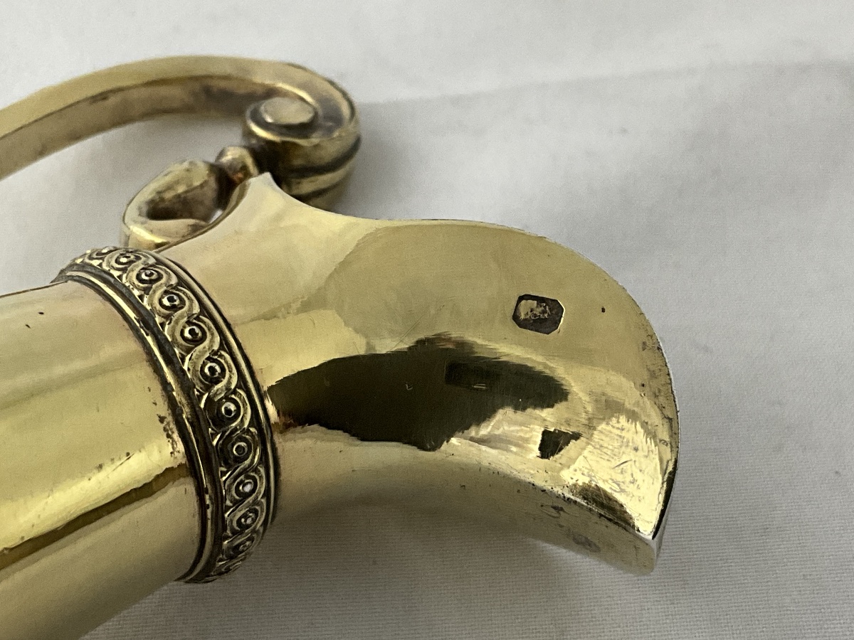 Paris, 1820–38, Solid Silver And Vermeil, Jean-pierre Famechon, Pair Of Cruets, Ampullae -photo-4