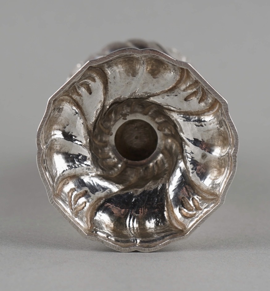 Liège 1750-1770, saupoudroir en argent , époque Louis XV -photo-3