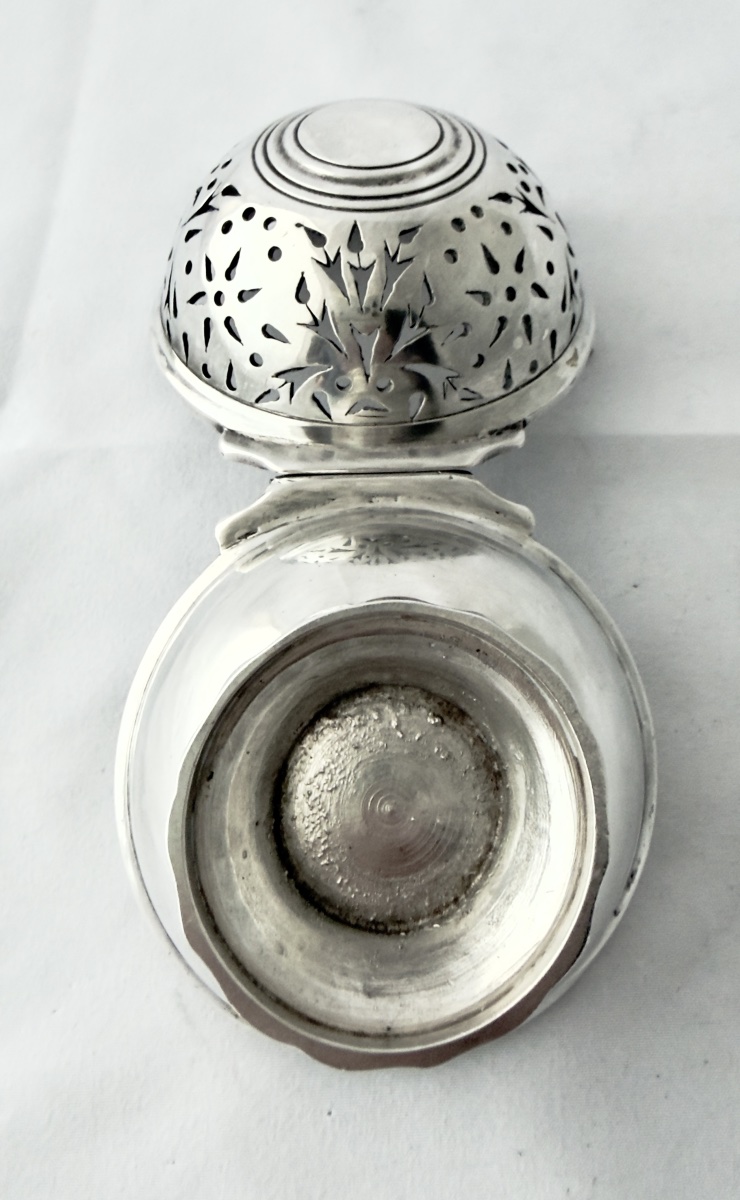 France, 1740–1770, Silver-plated Metal, Sponge Ball, Re-silvered In The 20th Century-photo-4