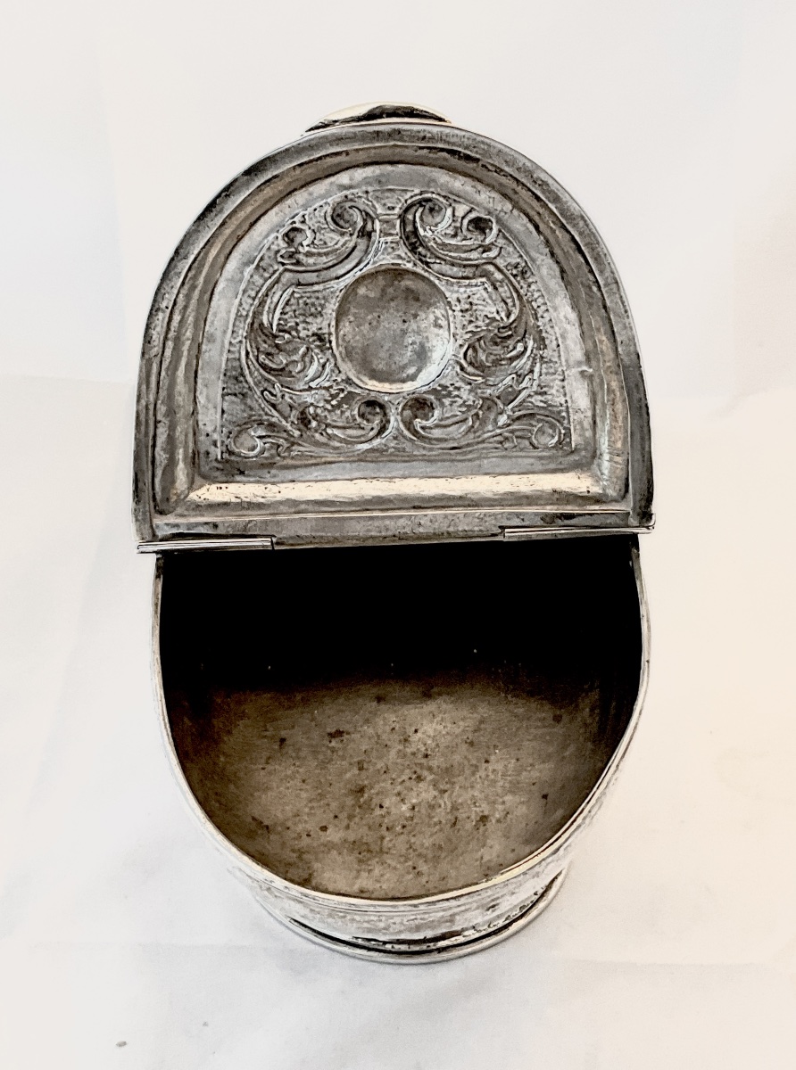 Liège, 1740, Dieudonné Crasset, Solid Silver Incense Shaker-photo-2