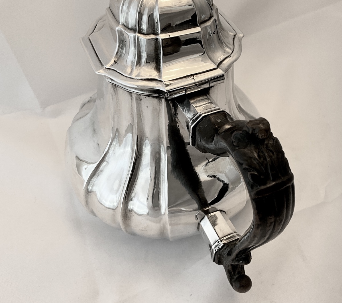 Bruges 1634 Silver Teapot -photo-4
