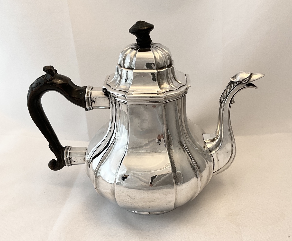 Bruges 1634 Silver Teapot -photo-1