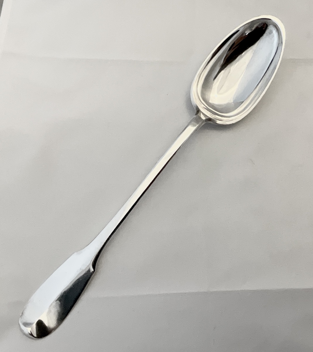 Valenciennes, 1778, Stew Spoon, Solid Silver, Philippe Joseph Becquet -photo-4