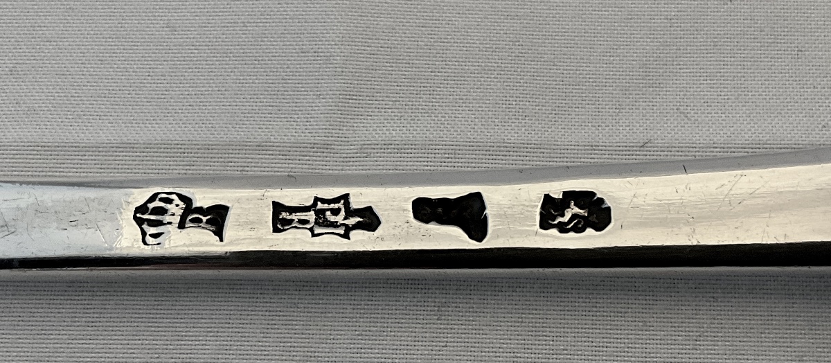 Valenciennes, 1778, Stew Spoon, Solid Silver, Philippe Joseph Becquet -photo-3