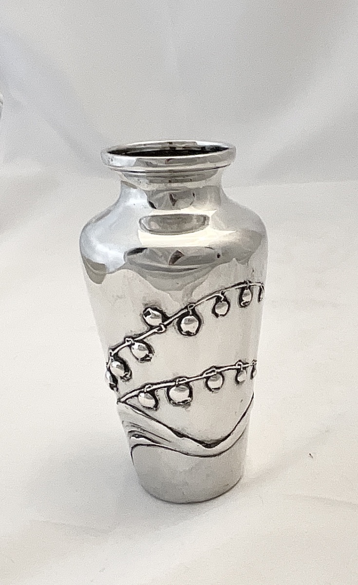 Philippe Wolfers , Bruxelles vers 1890-1900, argent massif , Art Nouveau-photo-1