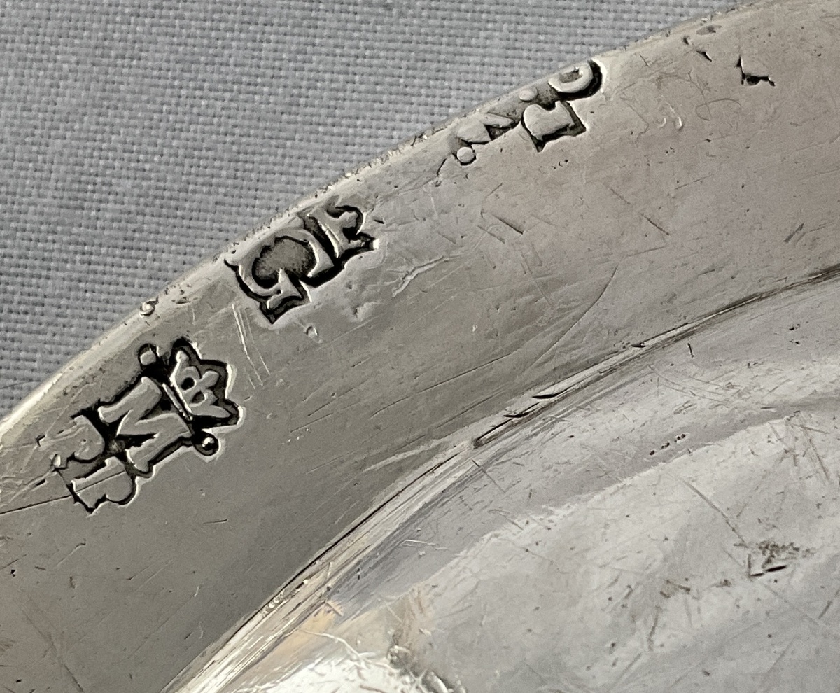 Poitiers1763, Marquis de Chavagnac, plat de service en argent massif, Pierre-Olivier Guidon-photo-4