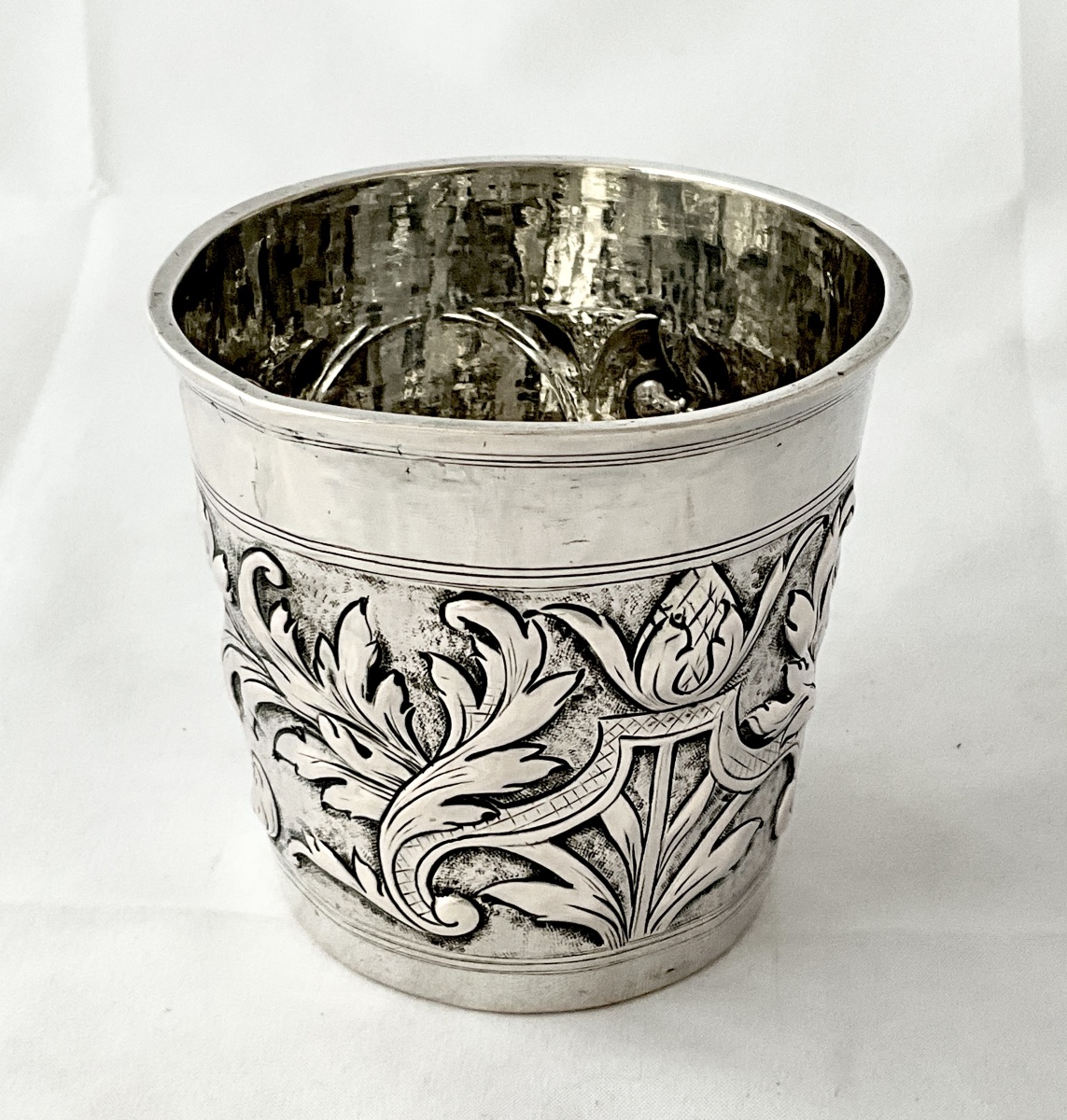 Oslo 1715, Solid Silver Beaker, Michel Michelsen Rømer, Christiania -photo-1
