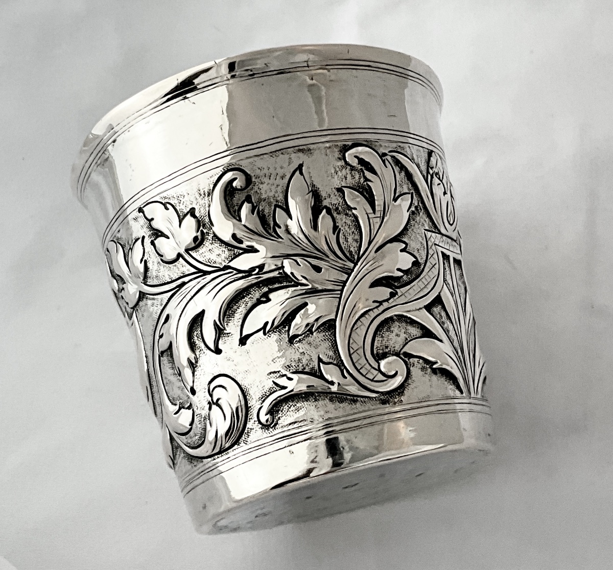 Oslo 1715, Solid Silver Beaker, Michel Michelsen Rømer, Christiania -photo-6