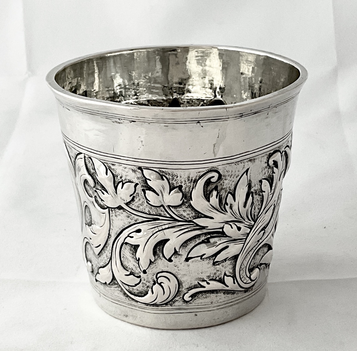 Oslo 1715, Solid Silver Beaker, Michel Michelsen Rømer, Christiania -photo-7