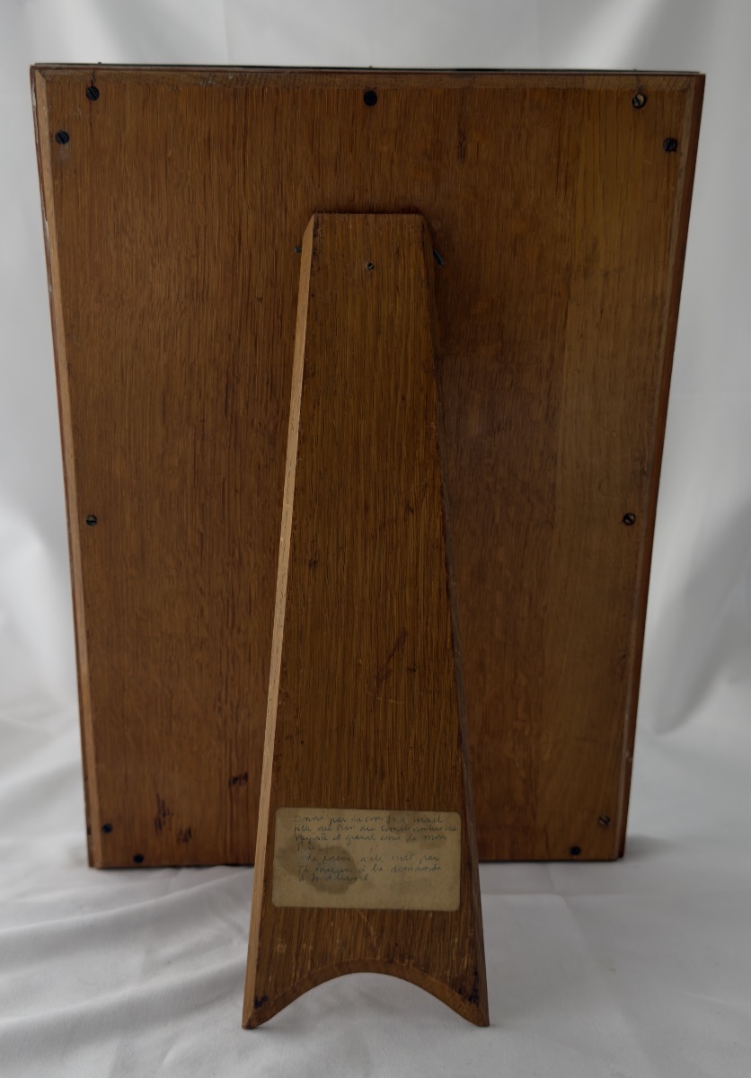 Cadeau du Roi Albert I des Belges, argent et érable,Bruxelles 1920-1930, Thomas Braun , Ursel -photo-2