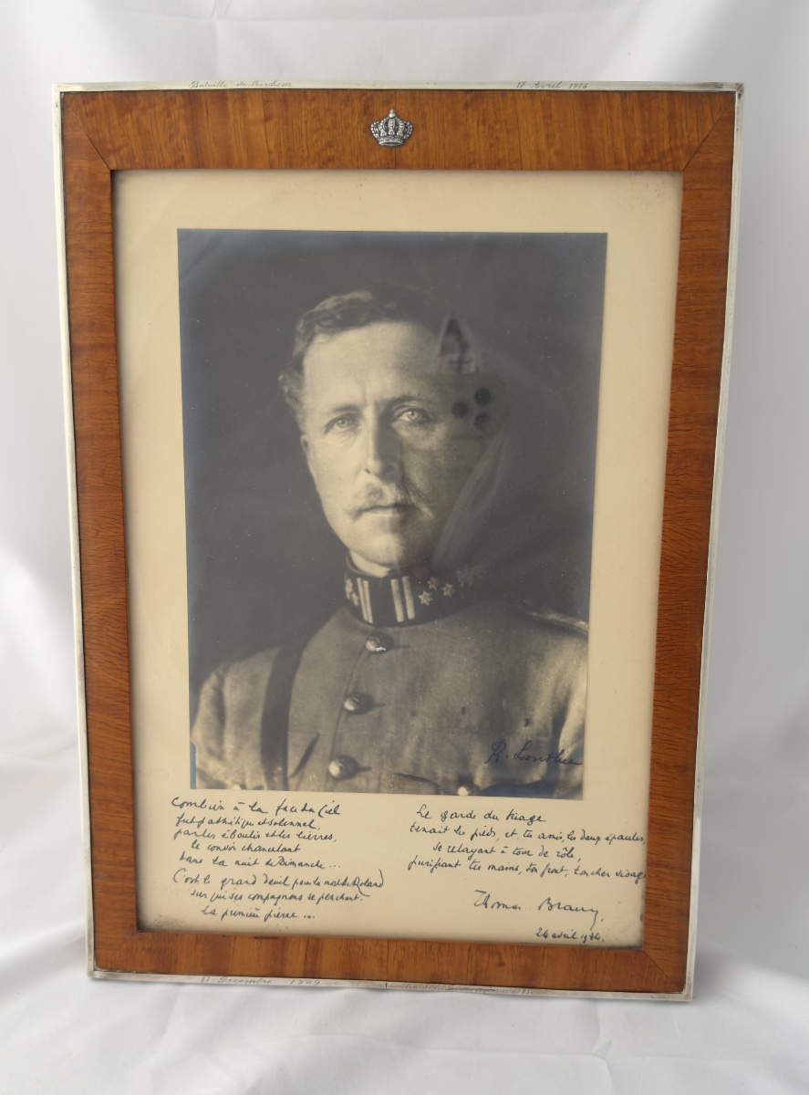Cadeau du Roi Albert I des Belges, argent et érable,Bruxelles 1920-1930, Thomas Braun , Ursel -photo-5