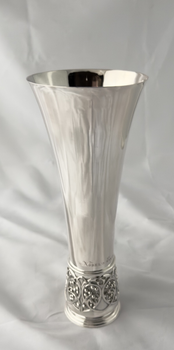 Philippe Wolfers , vase Art Nouveau ,1890-1910, argent massif-photo-3