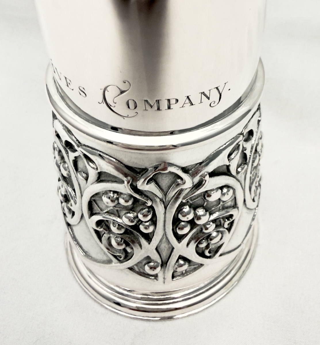 Philippe Wolfers , vase Art Nouveau ,1890-1910, argent massif-photo-1