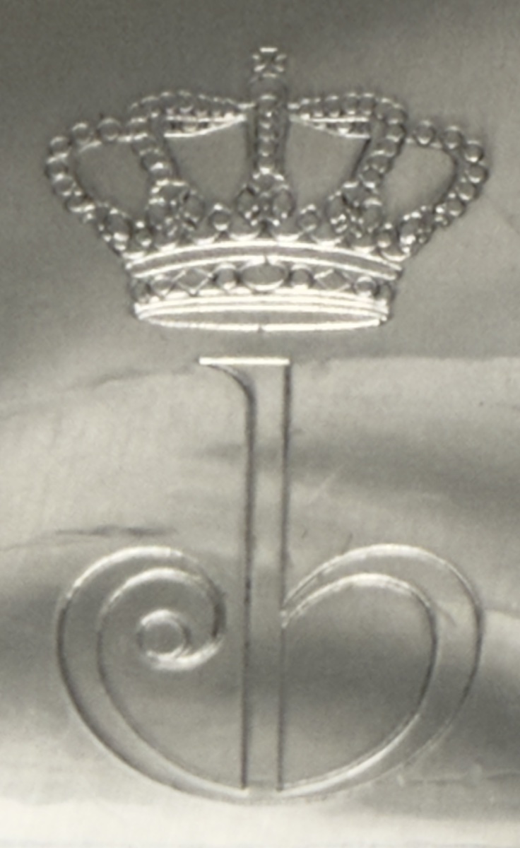 A Gift From Queen Juliana Of The Netherlands And Prince Bernhard, Solid Silver, 1954