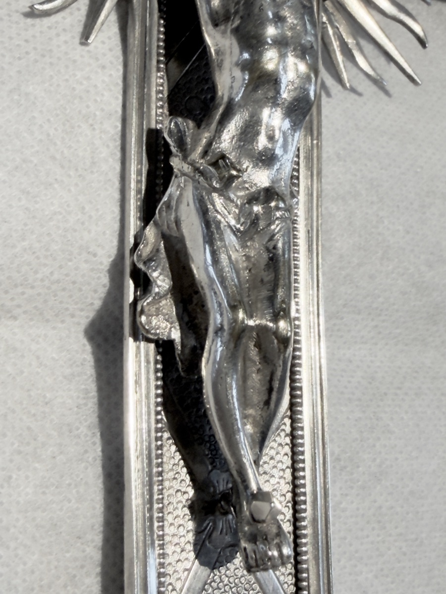 Gand 1775, bénitier d’appartement, argent massif, Philippe Le Clerq-photo-1