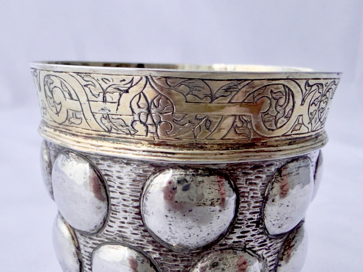 Holy Roman Empire, Circa 1540–1580, Renaissance Goblet, Solid Silver And Vermeil -photo-1