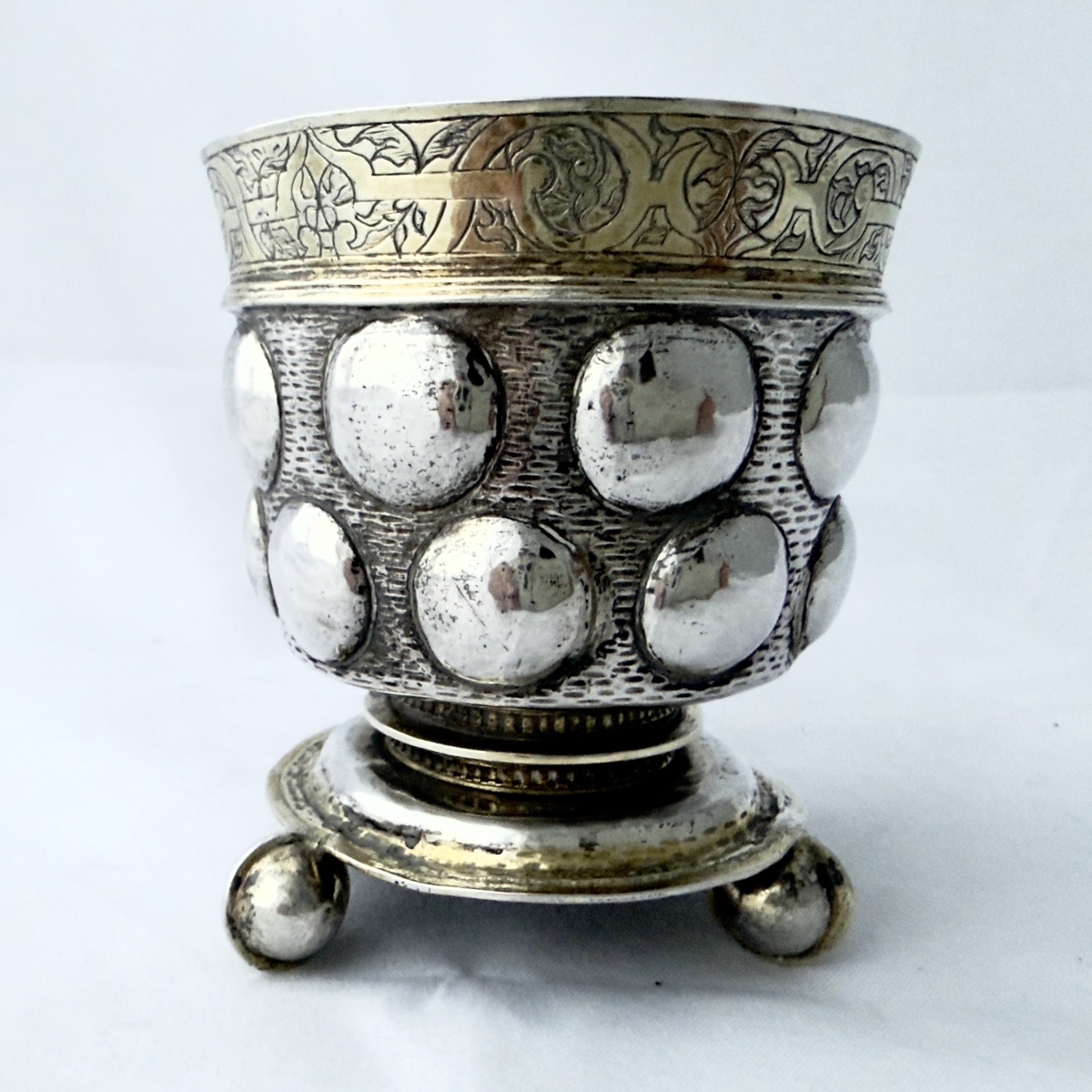 Holy Roman Empire, Circa 1540–1580, Renaissance Goblet, Solid Silver And Vermeil -photo-5