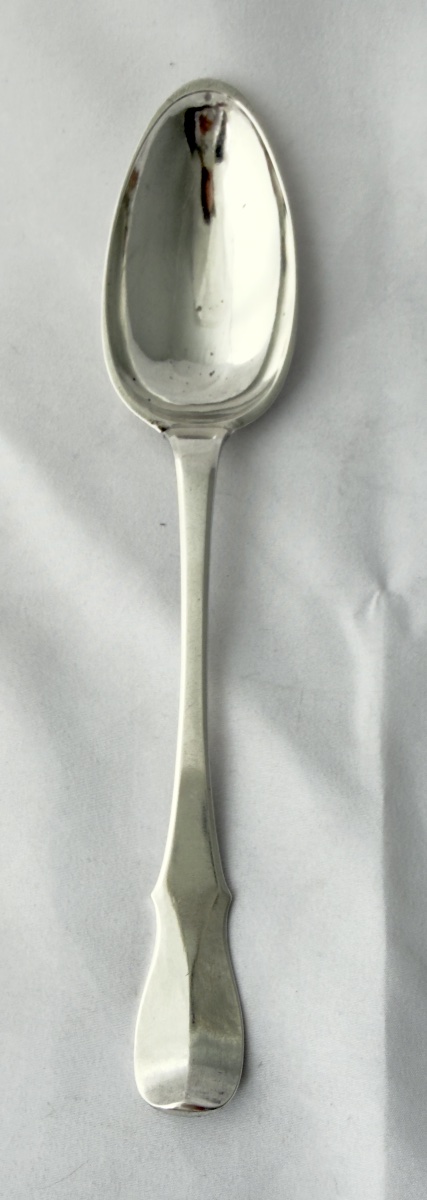 Kortrijk, 1764, Stew Spoon, Gaspard François De Millecamps, Kortrijk, Solid Silver -photo-2