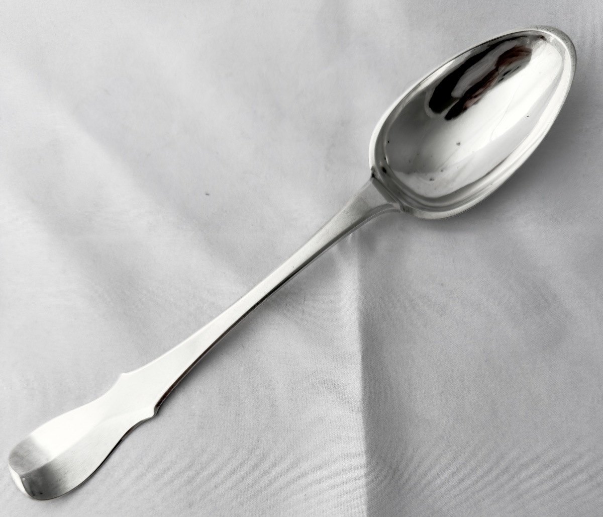 Kortrijk, 1764, Stew Spoon, Gaspard François De Millecamps, Kortrijk, Solid Silver -photo-2