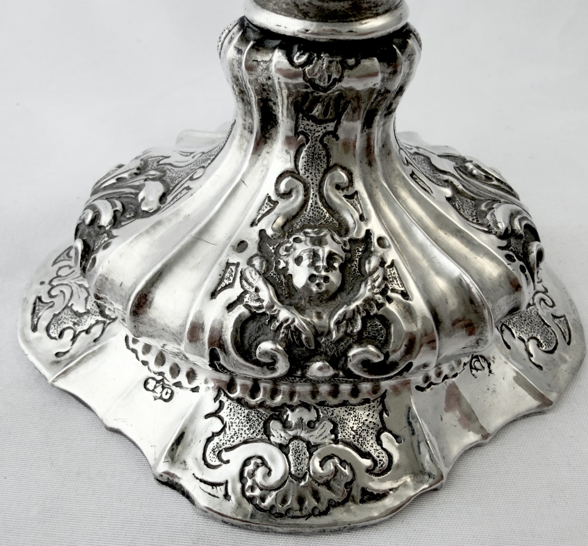 Venise 1747-1780, argent massif, reliquaire Rococo, Zuan Pietro Grappiglia-photo-1