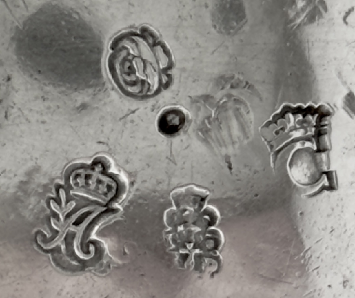 Paris 1766-1767, argent massif, verseuse egoïste ou crémier Louis XV-photo-2