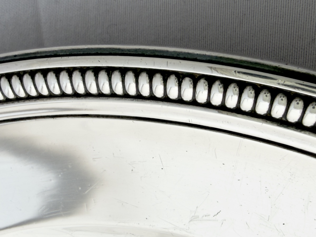 Henry Auguste, Paris 1787-1788,  argent massif, assiette de l’époque Louis XVI -photo-4