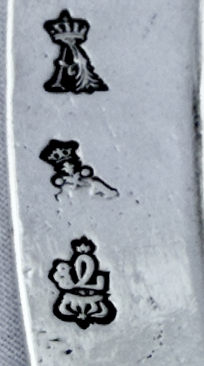 Henry Auguste, Paris 1787-1788,  argent massif, assiette de l’époque Louis XVI 