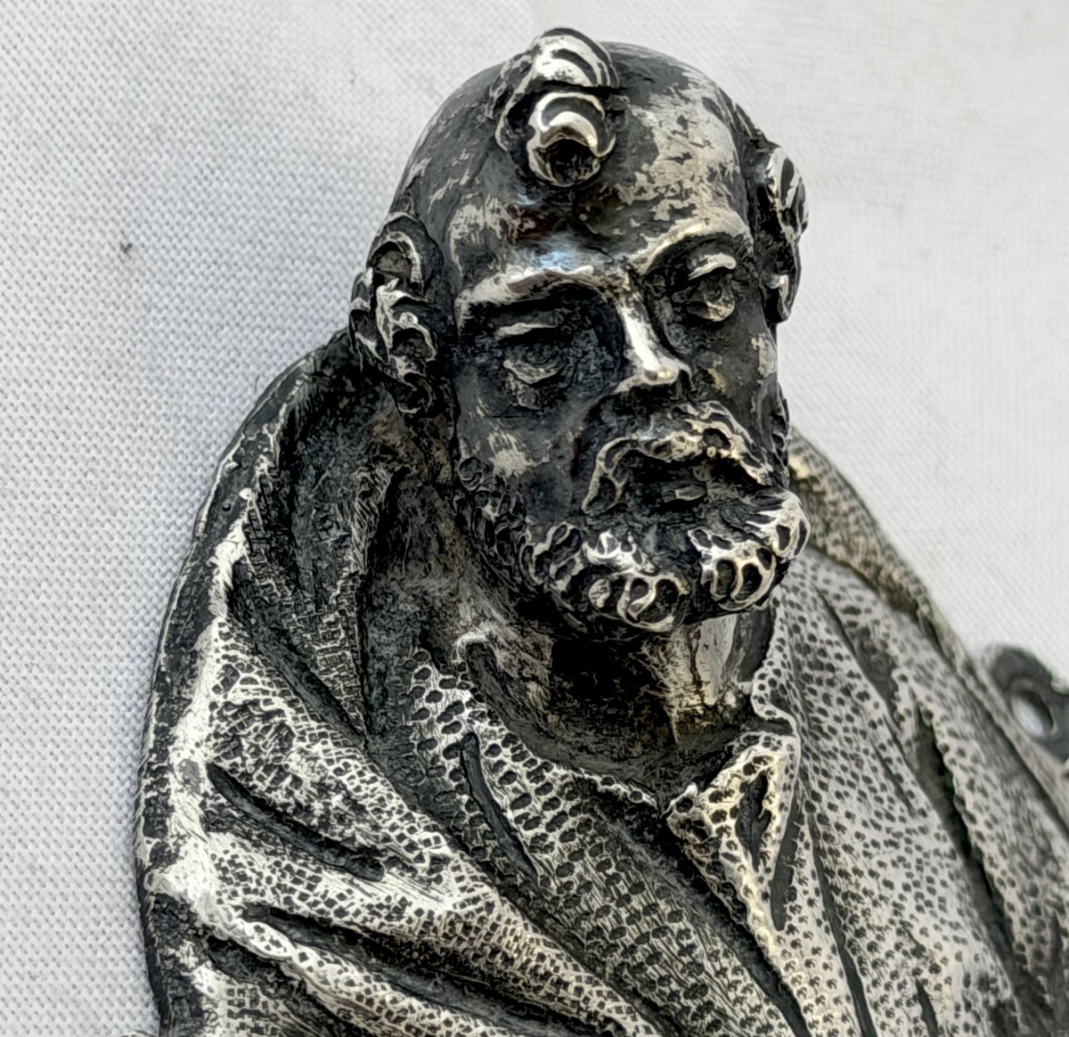 Venice, 1580–1650, Solid Silver, Four Medallions Depicting Processional Crosses, -photo-4