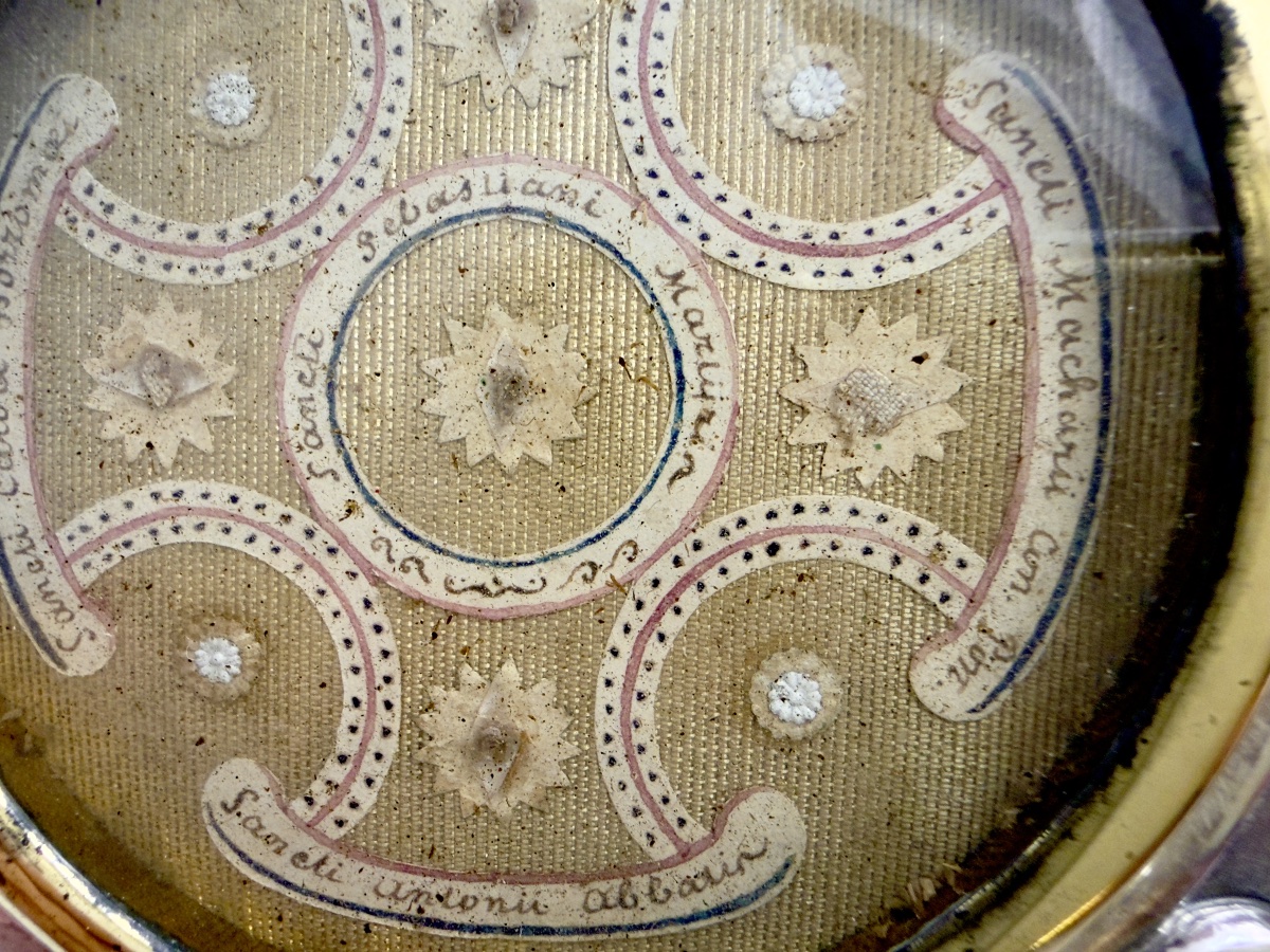 Reliquaire osculatoire ,argent massif , Bruges, 1831–1868, Philippus Meys, Baiser de Paix-photo-4