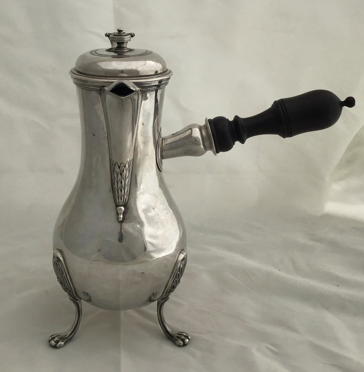 Silver Coffee Maker, Sedan, 1784, Goldsmith Cathérine Millet-photo-7