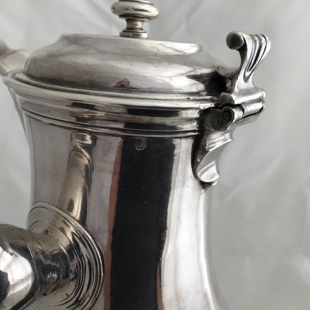 Louis XVI Silver Coffee Pot,paris 1780, Van Couvenbergh Joseph-thomas-photo-8