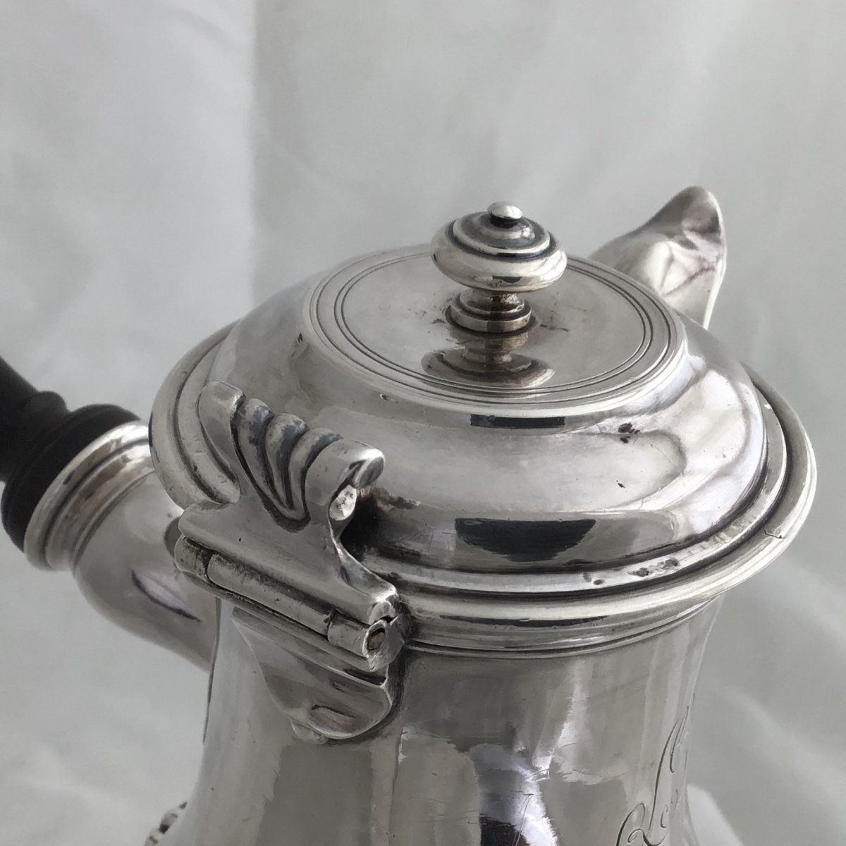 Louis XVI Silver Coffee Pot,paris 1780, Van Couvenbergh Joseph-thomas