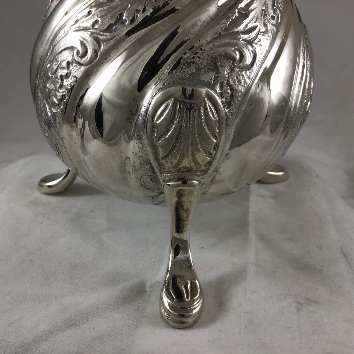 Silverplated Coffeepot By Christofle , Nineteenth Century -photo-3
