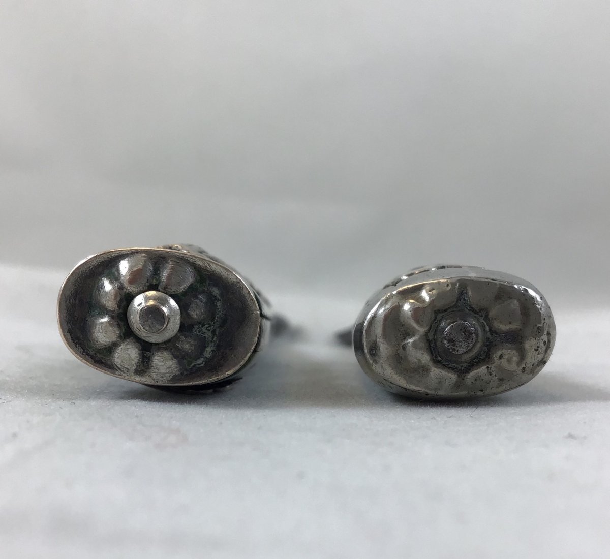 Couvert De Voyage, Italie Vers 1650-1700, Argent,ivoire Et Acier-photo-2