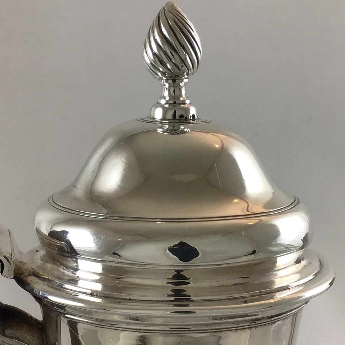 Silver George III Coffee Pot , London 1761, Benjamin Brewood-photo-2