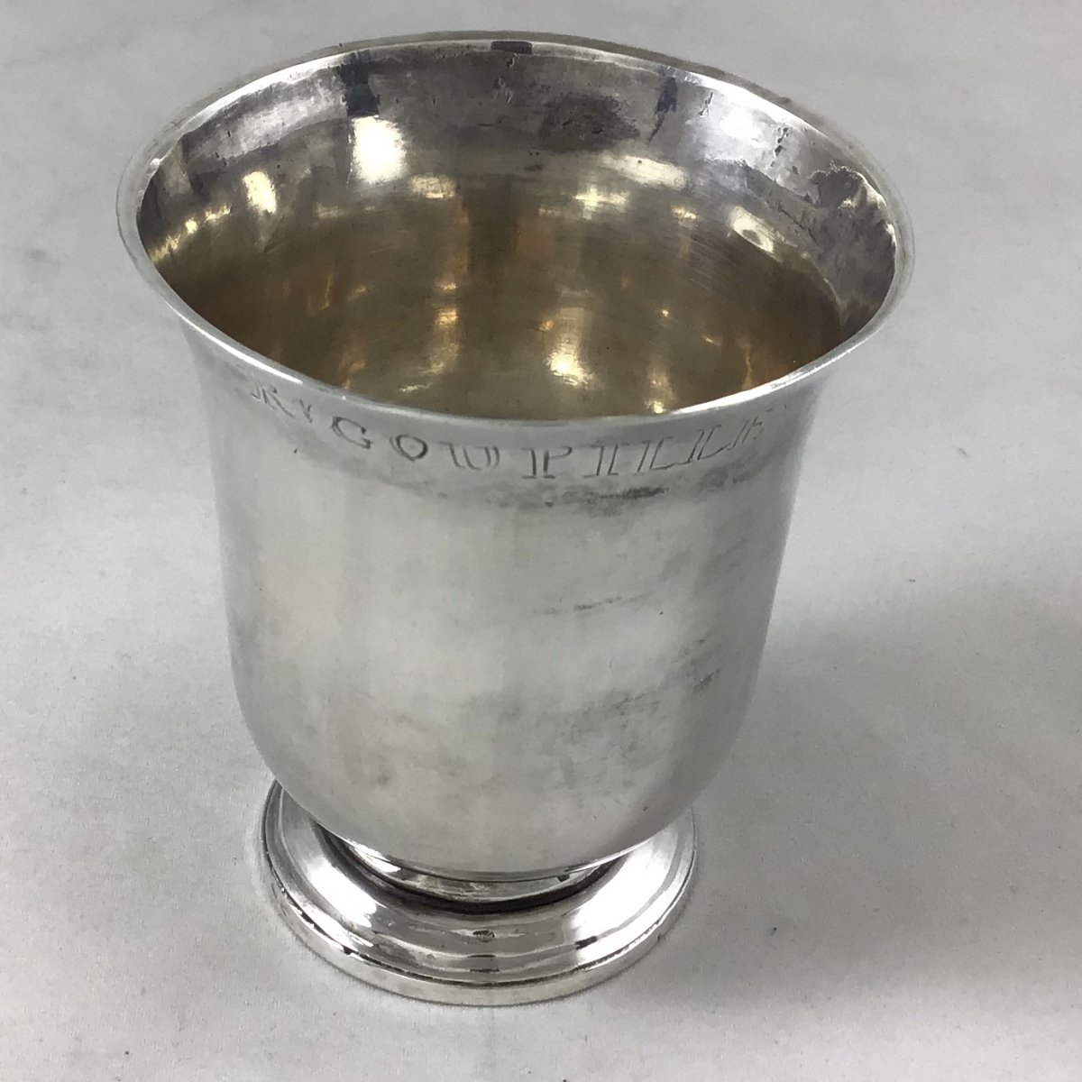 Beaker  In Silver, Saumur 1768-1776, P. Bérard-photo-2