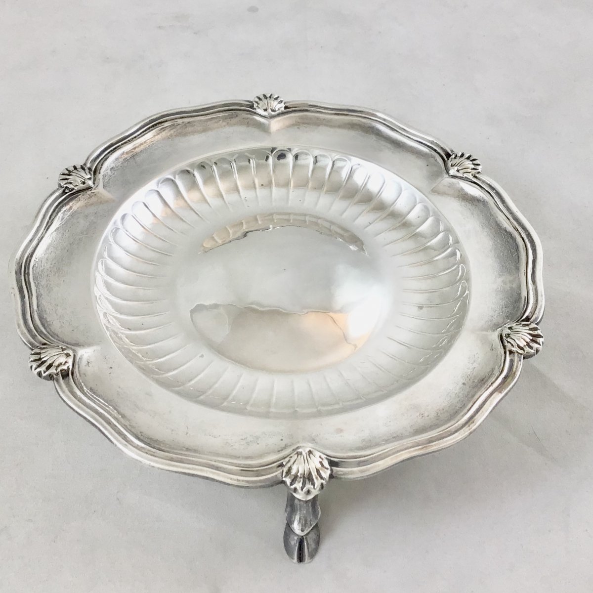 Salver Or Drageoir, 1785, Brussels, Sterling Silver