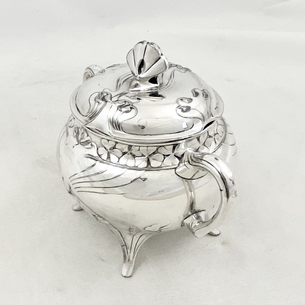 Coffee Set, Art Nouveau , Christofle, Gallia, Silver Plated -photo-1