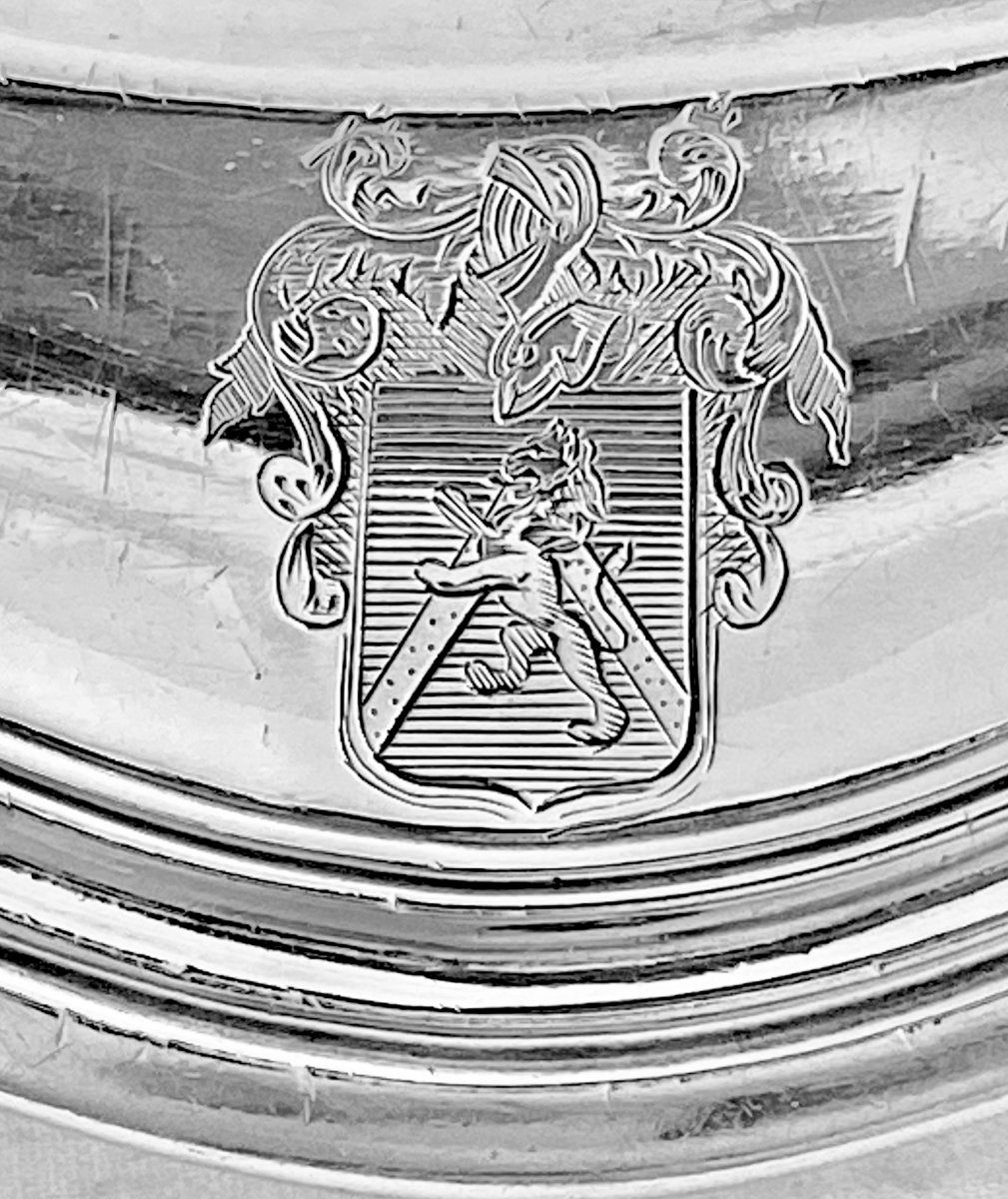 Plat Louis XV, Paris 1770, Jean-louis Morel, Argent Massif.-photo-5