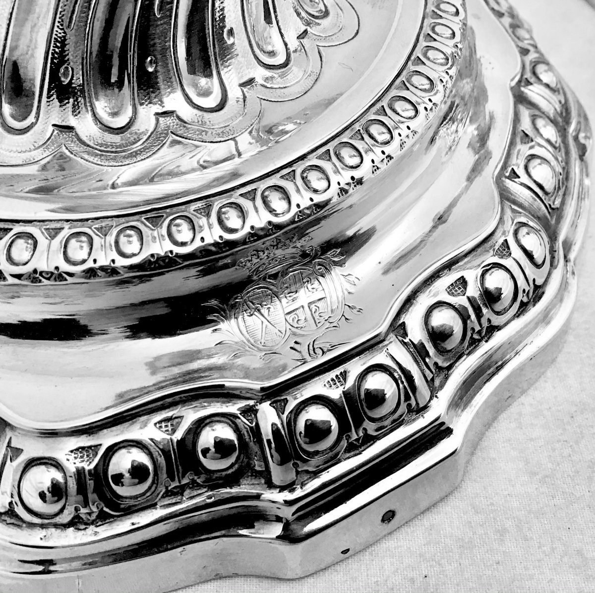 Louis XV Candlesticks J.-f. Balzac, Paris 1756, Sterling Silver