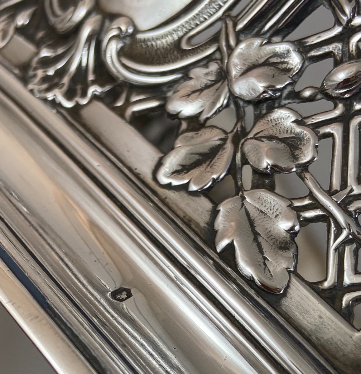Paire De Jardinières Louis XVI, Argent Massif, France Vers 1890-1910-photo-4