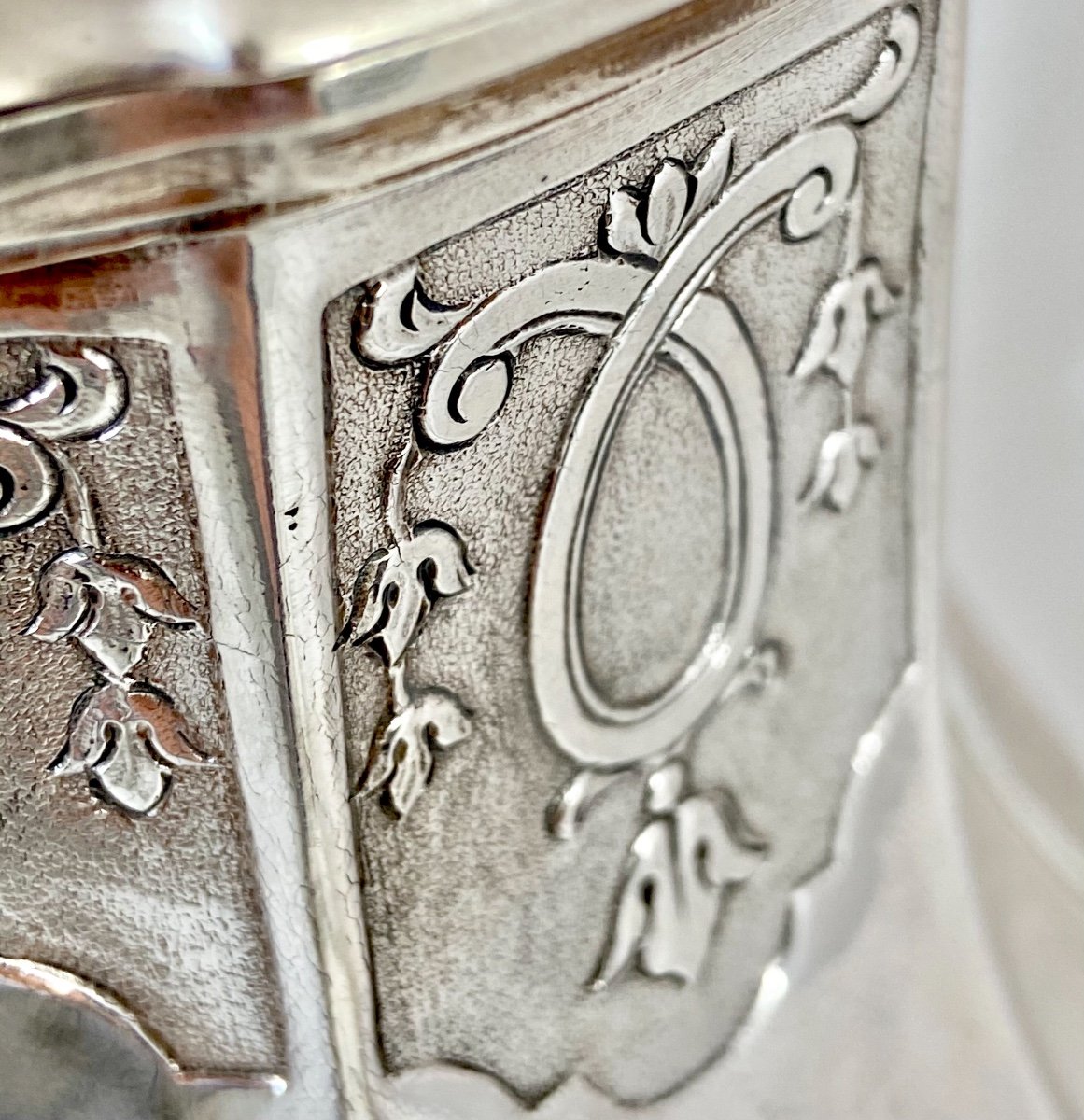 Sterling Silver Samovar Or Tea Urn , Belgium Around 1900 -photo-8