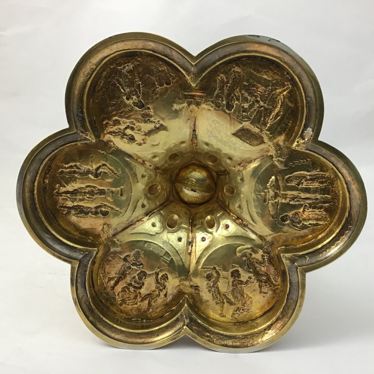 Calice Renaissance , 1614, Bruges, Jacob Van Nieukerke, Vermeil, Argent Massif-photo-3