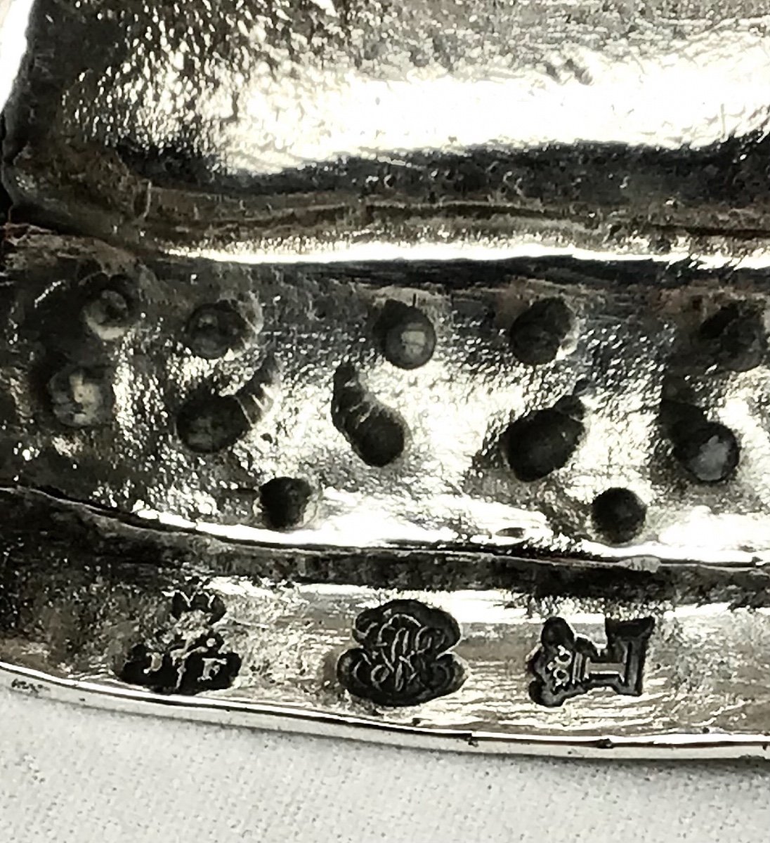 Pair Of Louis XVI Torches, Paris 1774, J. Famechon, Sterling Silver-photo-1
