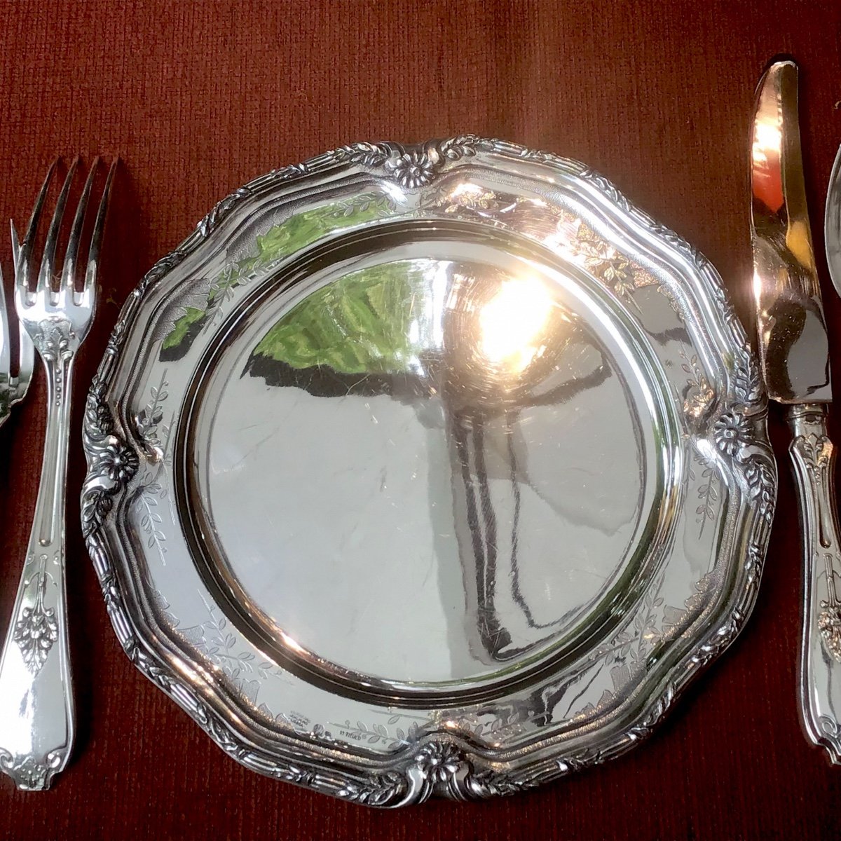 6 Dishes, Model By François-thomas Germain For The King Of Portugal, Silver-photo-8