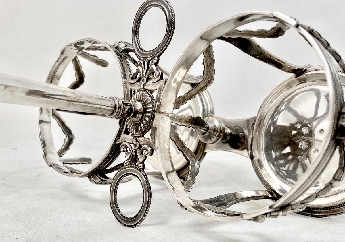 Huilier Louis XVI, Gand 1788, Argent Massif -photo-8